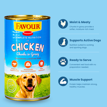 Load image into Gallery viewer, Favour with Chicken Chunks in Gravy