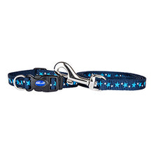 Load image into Gallery viewer, Ancol Small Bite Star Blue Puppy and Small Dog Collar and Lead Set
