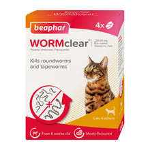 Load image into Gallery viewer, Beaphar Worm Clear Tablets for Cats and Kittens