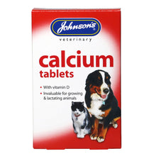 Load image into Gallery viewer, Johnson's Vet Calcium Tablets for Cats & Dogs, 40 Tablets