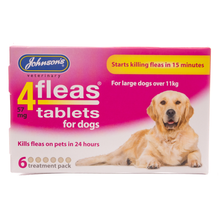 Load image into Gallery viewer, Johnson's 4Fleas Dog Flea Tablets