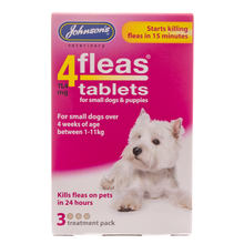 Load image into Gallery viewer, Johnson's 4Fleas Dog Flea Tablets