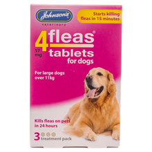Load image into Gallery viewer, Johnson's 4Fleas Dog Flea Tablets