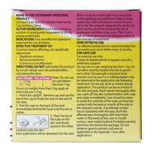 Load image into Gallery viewer, Johnson’s Easy Spot On Wormer for Cats & Kittens