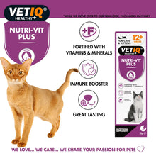 Load image into Gallery viewer, VETIQ Nutri Vit Plus Paste For Cats