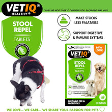 Load image into Gallery viewer, VETIQ Stool Repel Tablets 30 Tablets