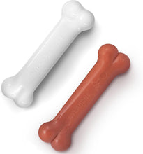 Load image into Gallery viewer, Nylabone Dura Chew Extreme Chew Bone Twin Pack Bacon & Chicken Flavour For Medium Dogs