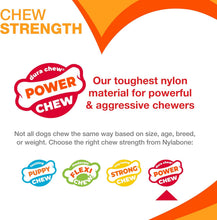 Load image into Gallery viewer, Nylabone Dura Chew Extreme Chew Bone Twin Pack Bacon & Chicken Flavour For Medium Dogs