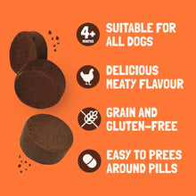 Load image into Gallery viewer, Rosewood Pill Treats for Dogs 80g