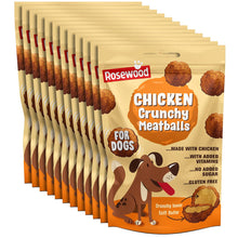 Load image into Gallery viewer, Rosewood Chicken Crunchy Meatballs Dog Treats Gluten Free 140g