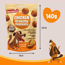 Load image into Gallery viewer, Rosewood Chicken Crunchy Meatballs Dog Treats Gluten Free 140g