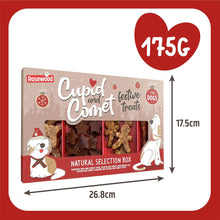 Load image into Gallery viewer, Rosewood Cupid & Comet Natural Selection Box Treats For Dogs 175g