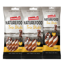 Load image into Gallery viewer, Rosewood Naturefood Chicken Trio Sticks