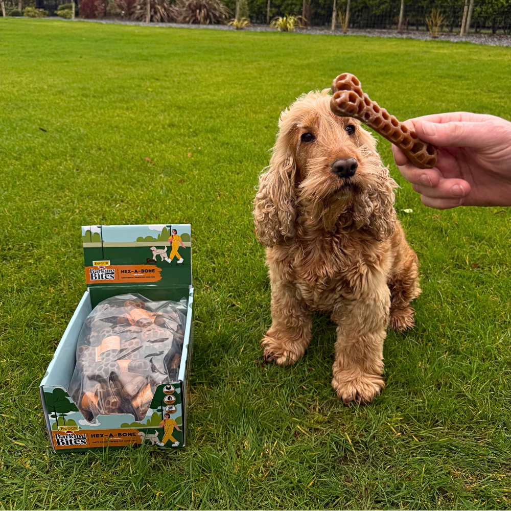 Favour Barking Bites Hex-A-Bone 54g
