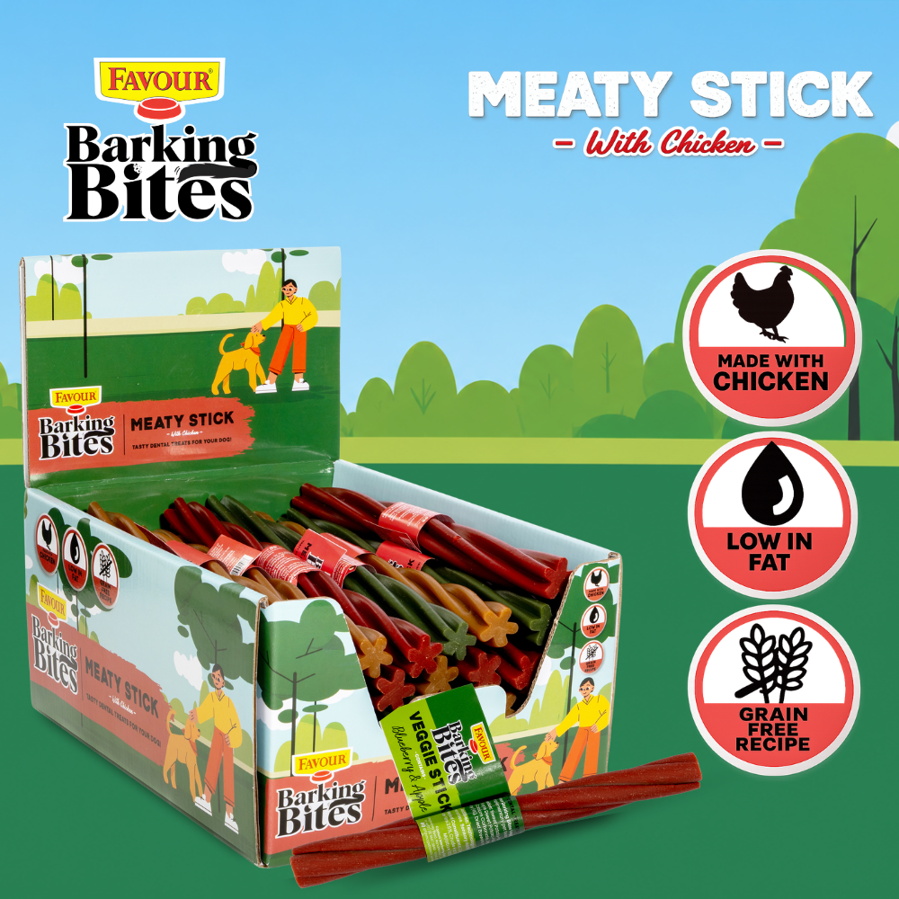 Favour Barking Bites Meaty Sticks 90g