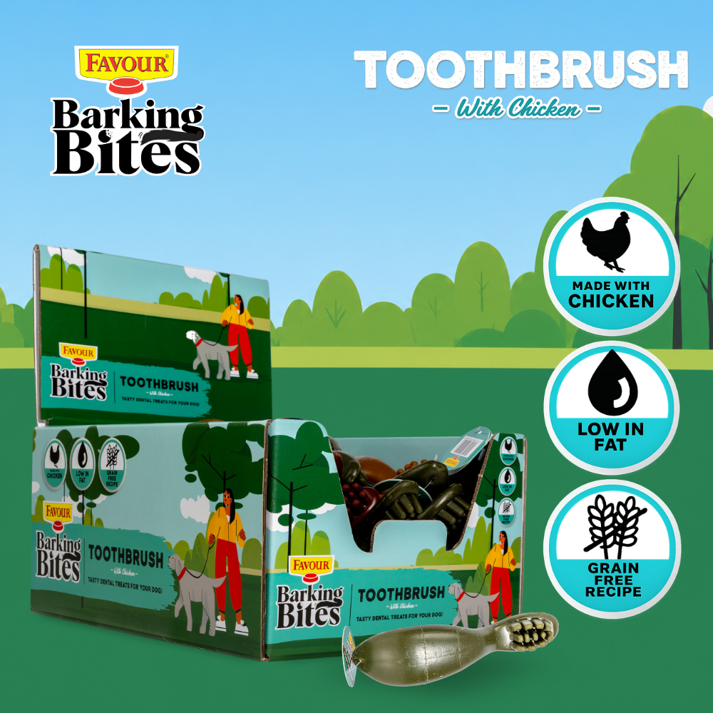 Favour Barking Bites Toothbrush 50g