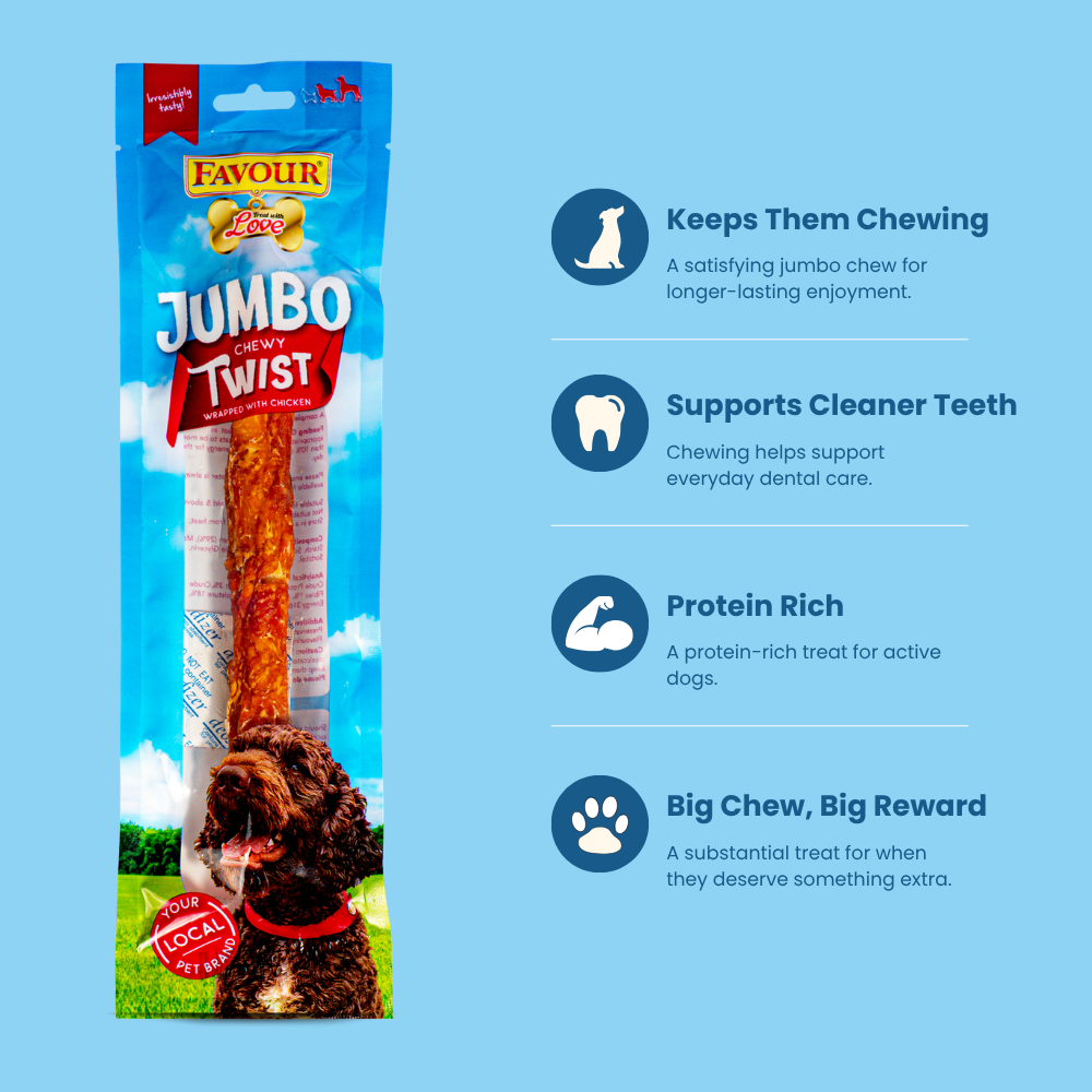 Favour Jumbo Chewy Twist 70g