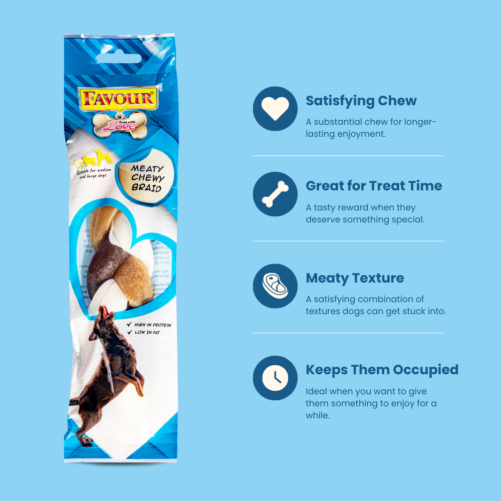 Favour Meaty Chewy Braid