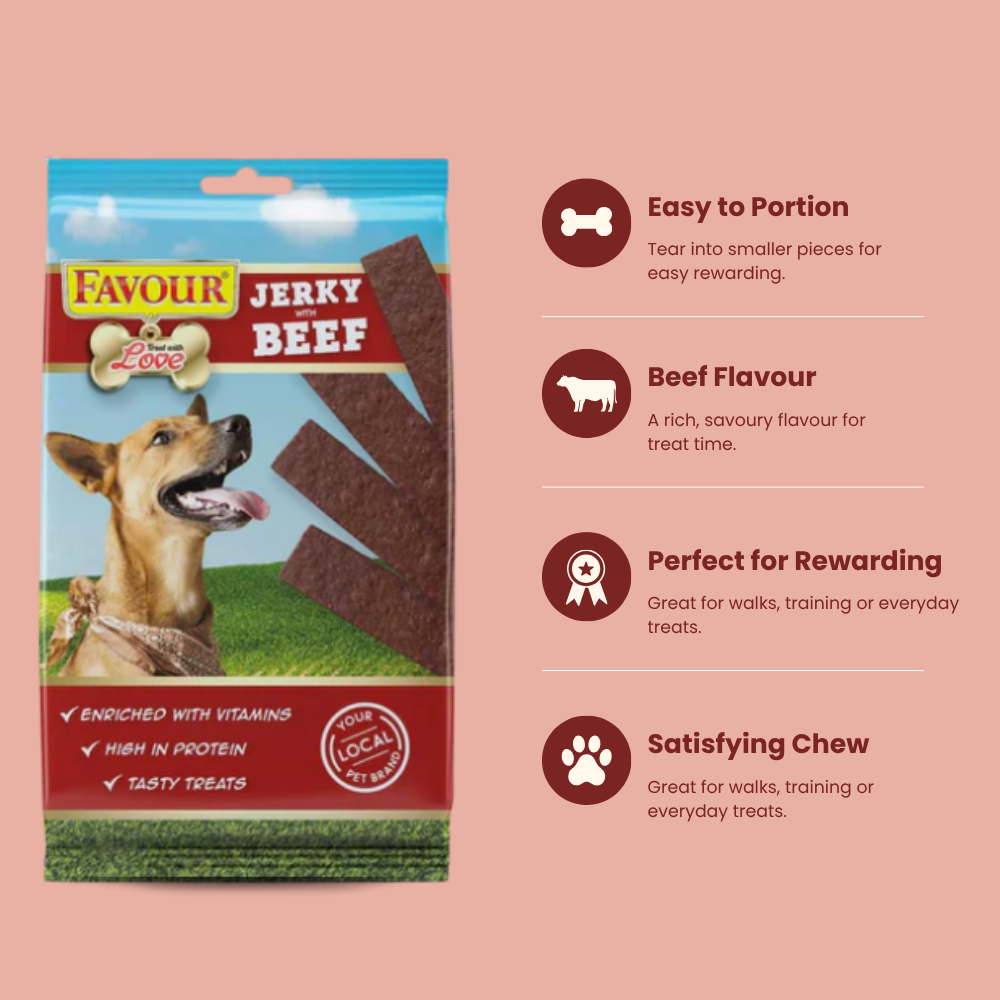 Favour Beef Jerky Strips
