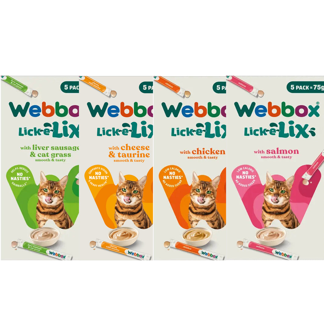Webbox Lick-E-Lix Multi-Flavour Pack