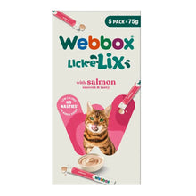 Load image into Gallery viewer, Webbox Lick-E-Lix Salmon 75g
