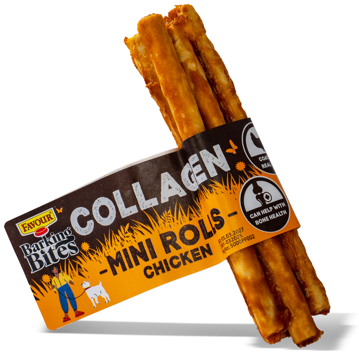 Favour Collagen Chicken Mini Rolls