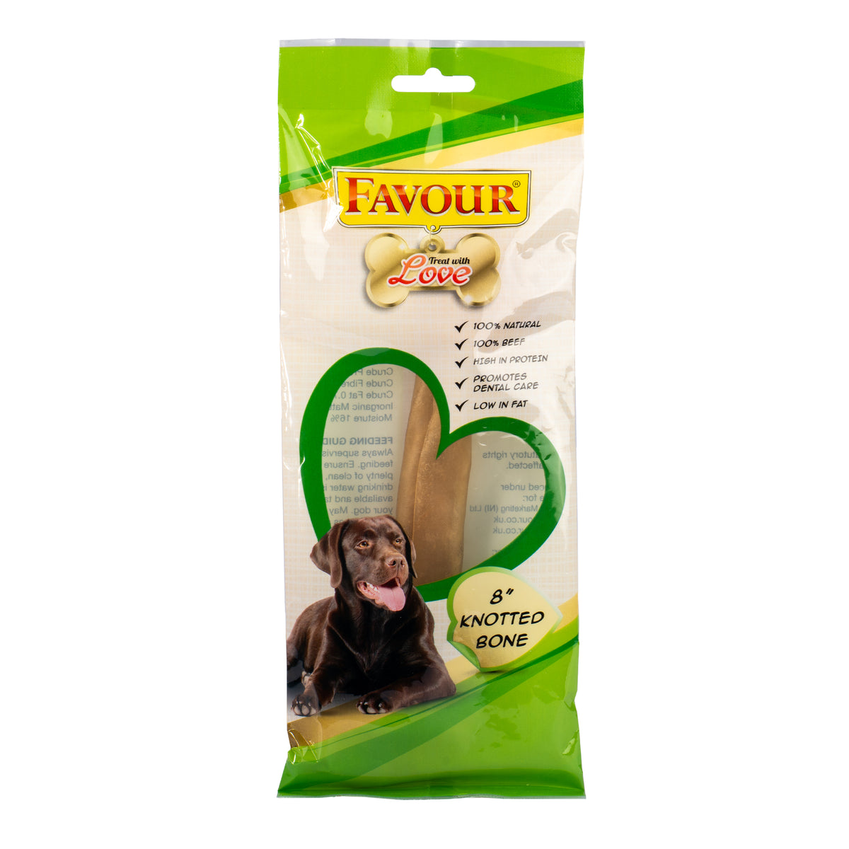 Favour 8 Inch Knotted Bone