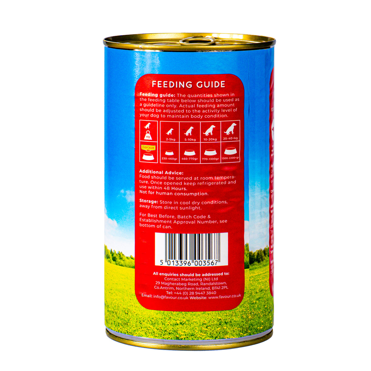 Favour with Beef Chunks in Gravy
