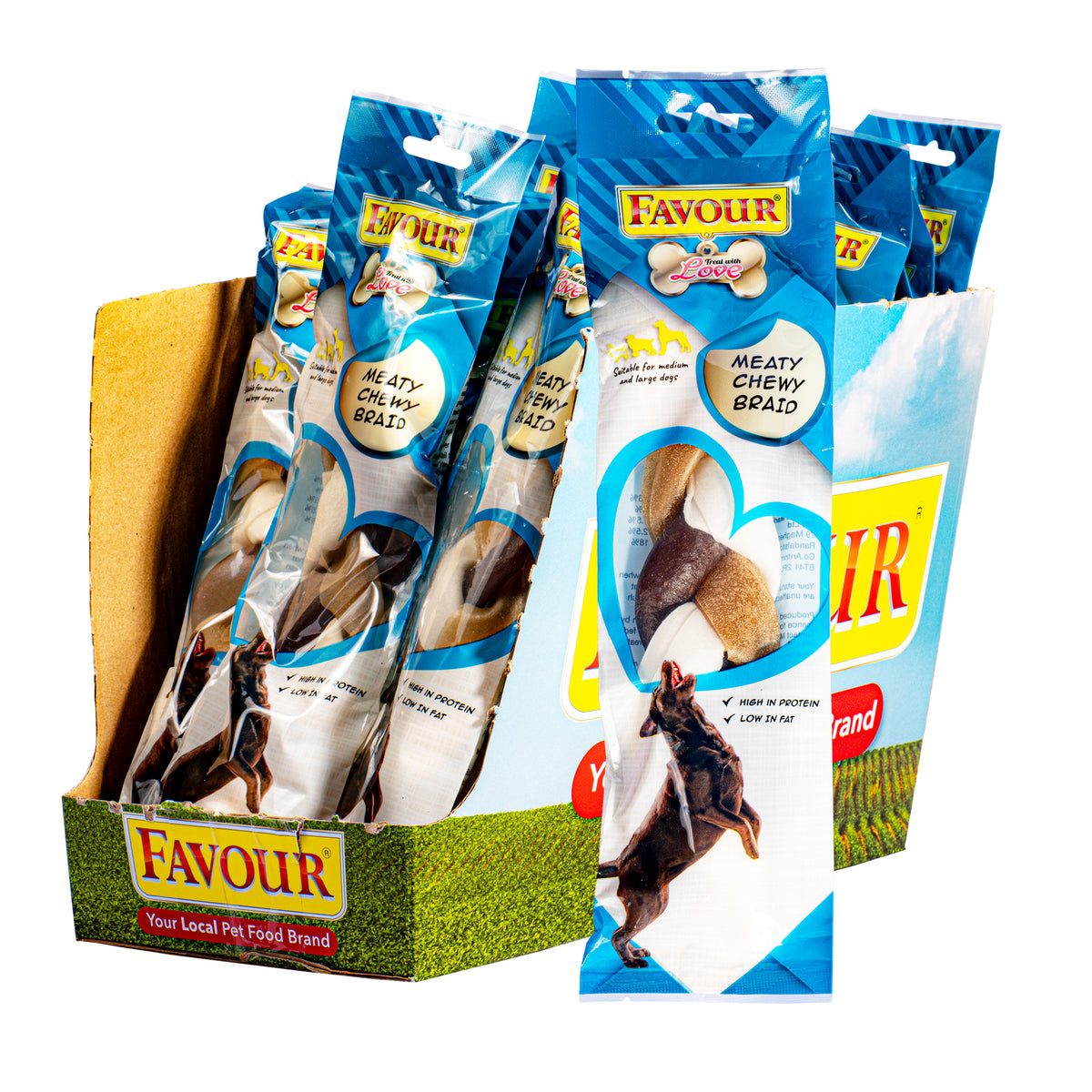 Favour Meaty Chewy Braid