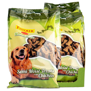 Favour Semi Moist Treats with Chicken