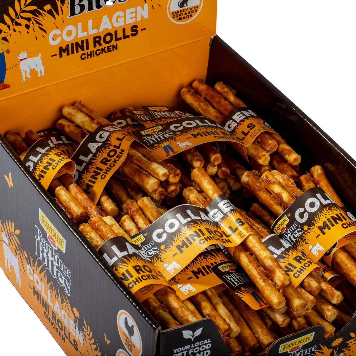Favour Collagen Chicken Mini Rolls