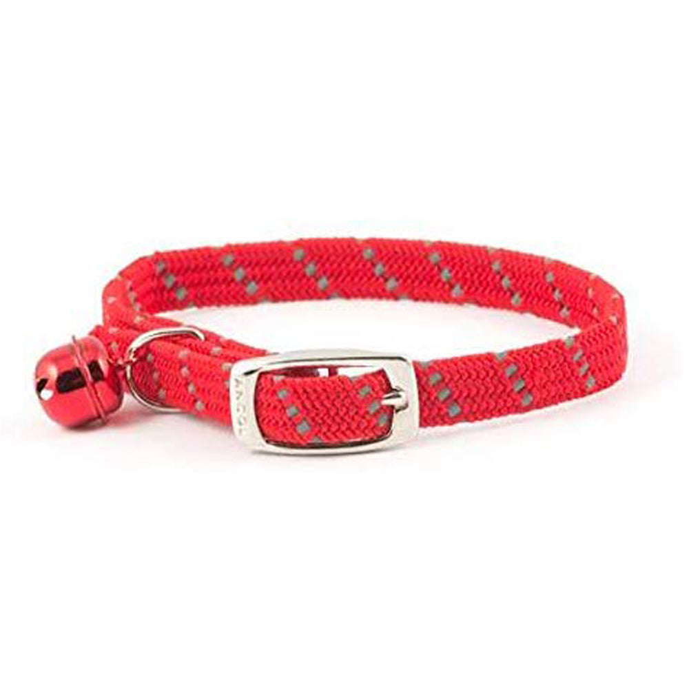 Ancol Softweave Red Cat Collar