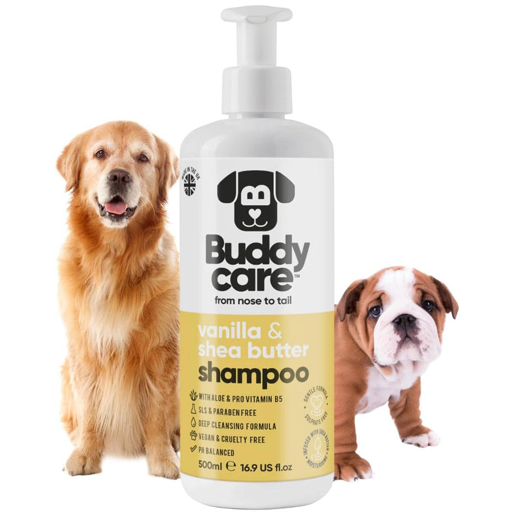 Buddycare Vanilla & Shea Dog Shampoo 500ml