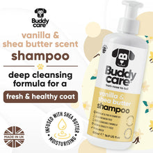 Load image into Gallery viewer, Buddycare Vanilla &amp; Shea Dog Shampoo 500ml
