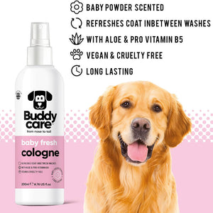 Buddycare Baby Fresh Dog Cologne 200ml