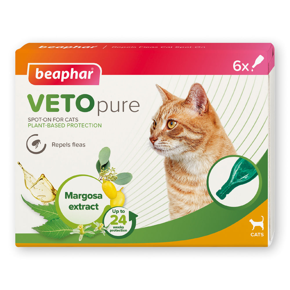 Beaphar Cat Flea Spot On 12 or 24 Week Prevention