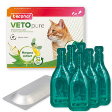 Load image into Gallery viewer, Beaphar Cat Flea Spot On 24 Week Prevention
