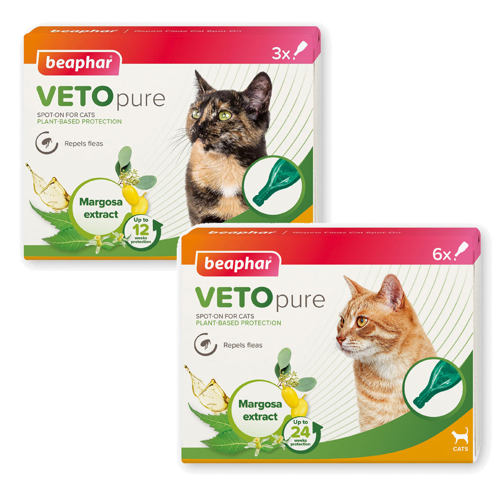 Beaphar Cat Flea Spot On 12 or 24 Week Prevention