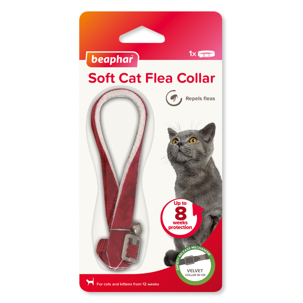 Beaphar Soft Flea Collar for Cats – Velvet