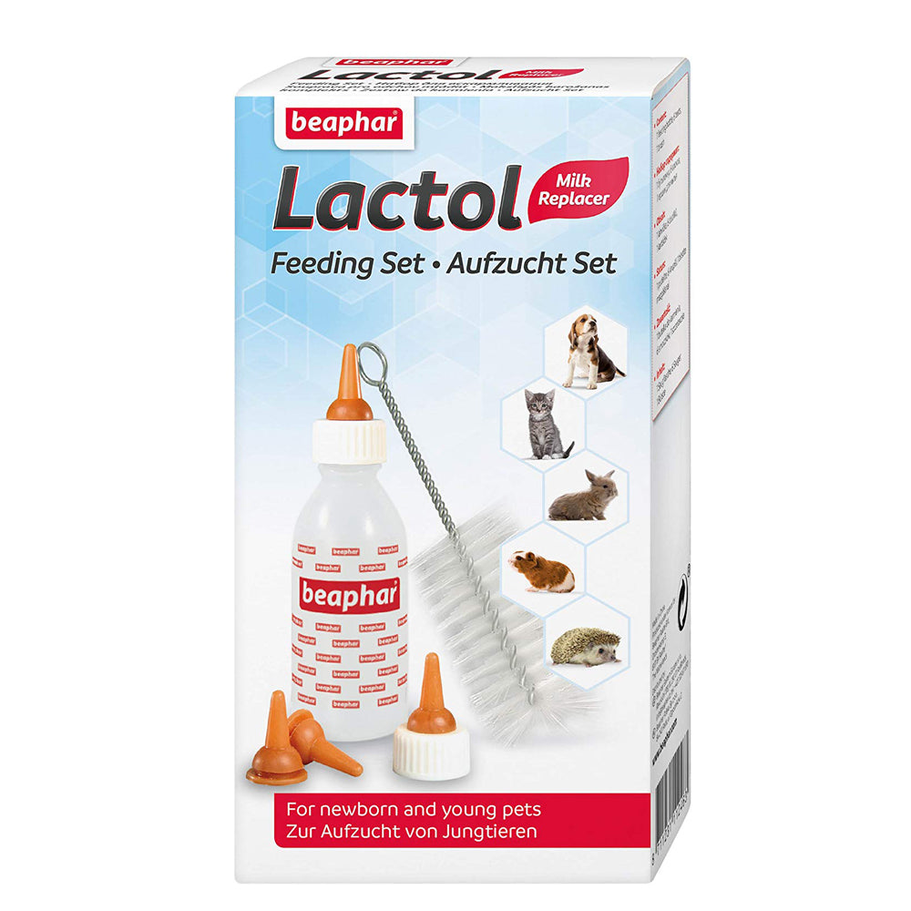 Beaphar Lactol Milk Feeding Set For Kittens, Puppies & Small Animals
