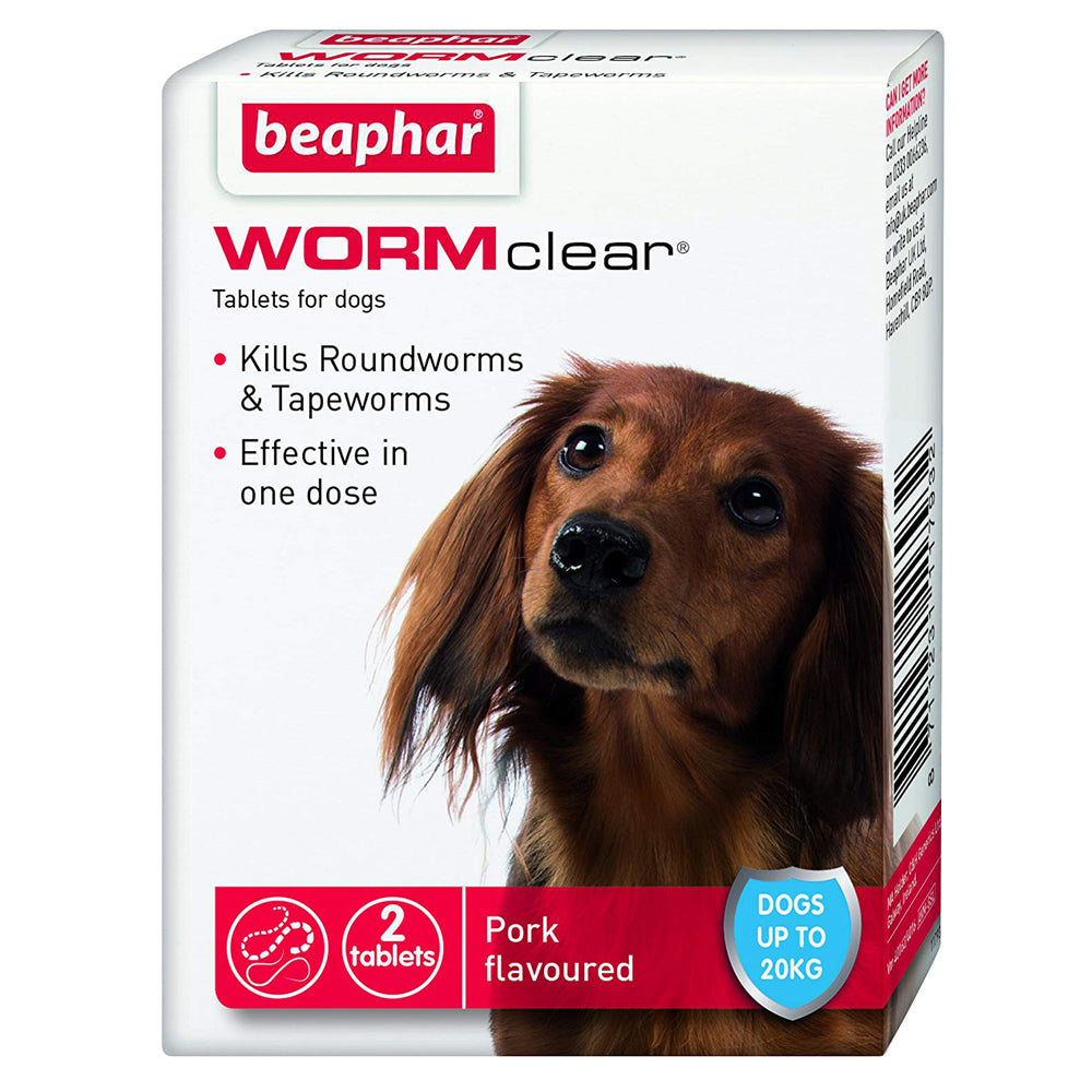 Beaphar WORMclear Tablets for Dogs