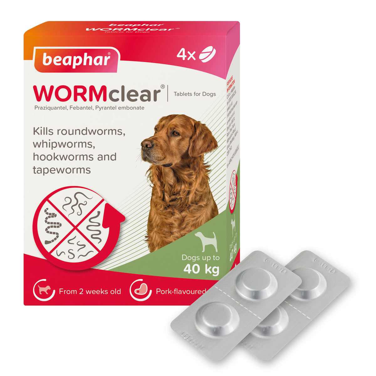 Beaphar WORMclear Tablets for Dogs