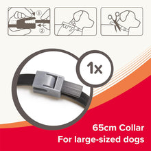 Load image into Gallery viewer, Beaphar Canishield® Medicated Flea &amp; Tick Collar for Small, Medium &amp; Large Dogs
