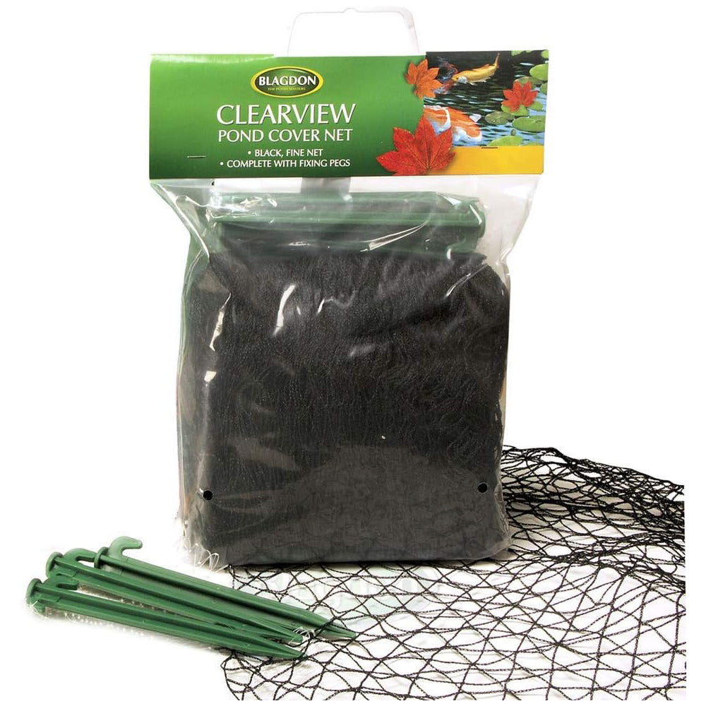 Blagdon Pond Cover Netting Fine Mesh Pond Protection with Pegs (3m x 2m)