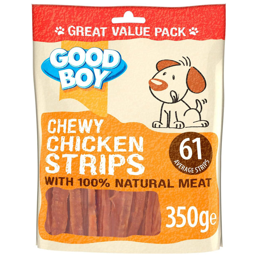 Good Boy Chicken Strips 100g or 350g