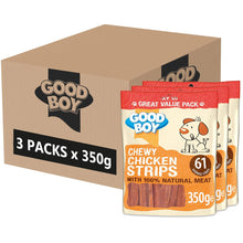 Load image into Gallery viewer, Good Boy Chicken Strips 350g
