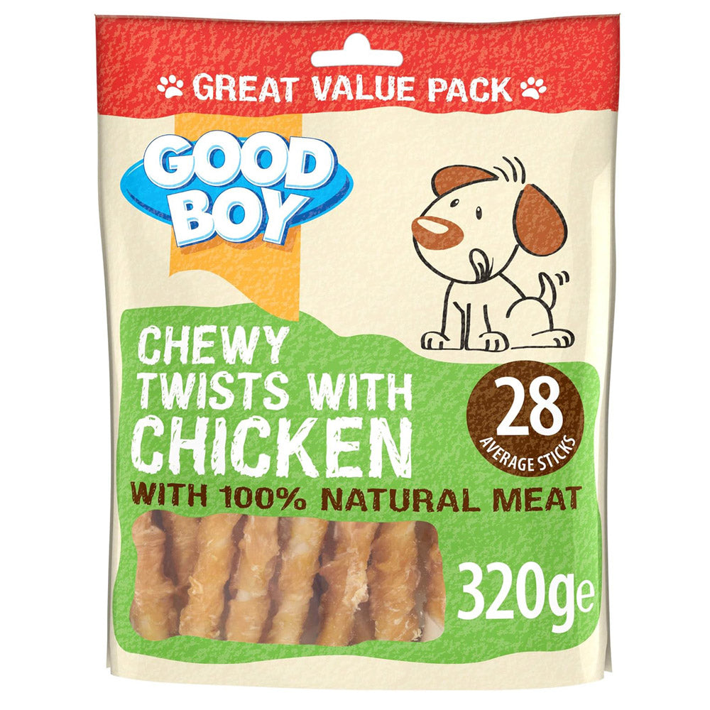 Good Boy Chicken Twists 320g