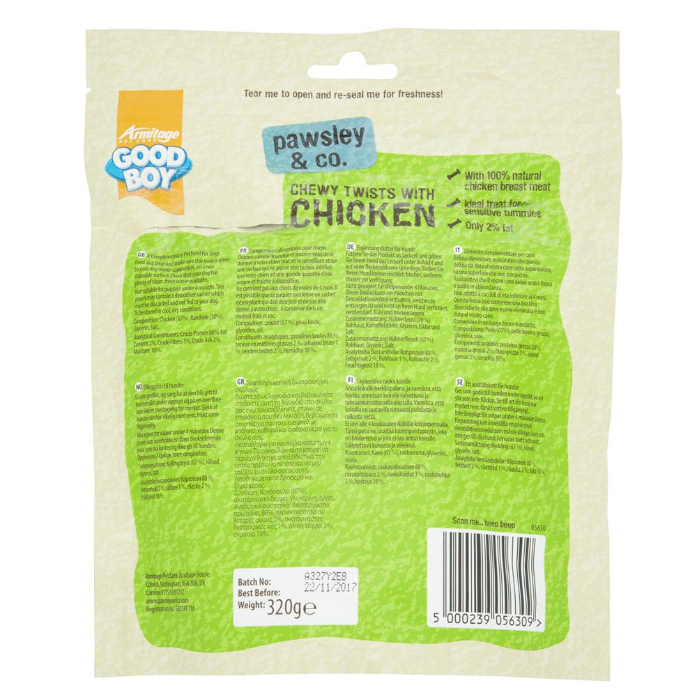 Good Boy Chicken Twists 320g