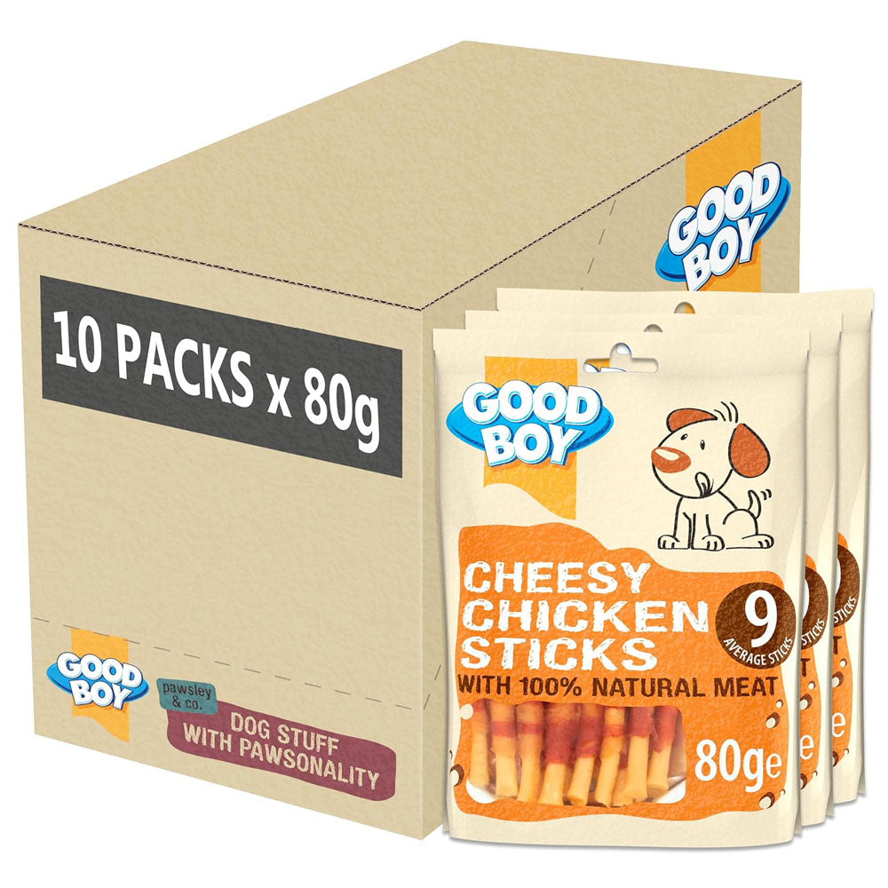Good Boy Cheesy Chicken Sticks 80g