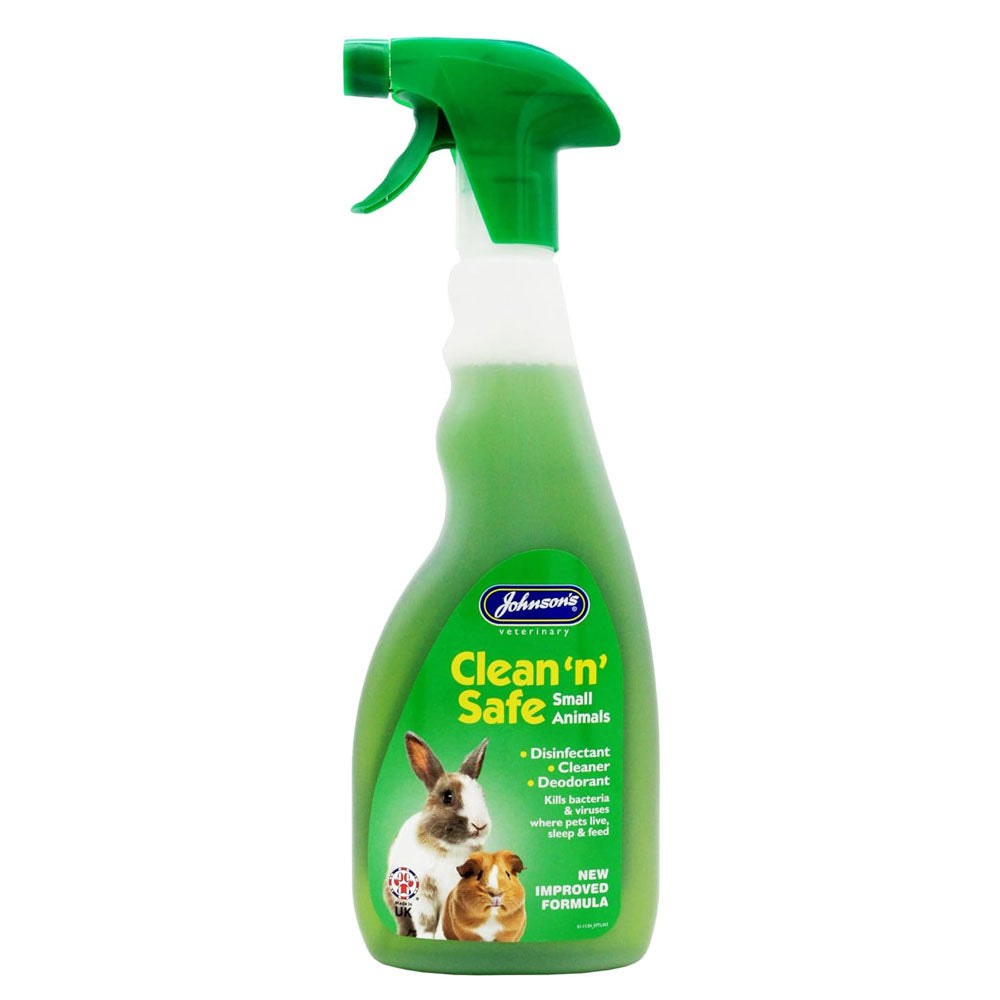 Johnsons Vet Clean N Safe Small Animal Disinfectant 500ml